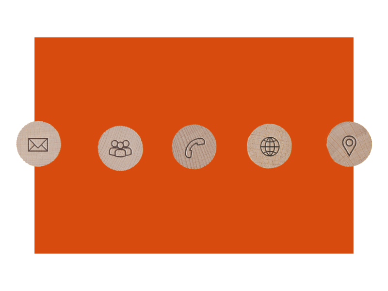 Contact us icons